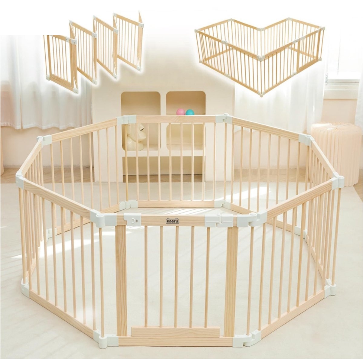 Houten Speelbox 140×140 cm