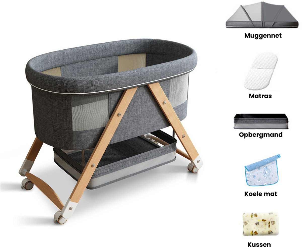 3-in-1 Natuurlijk Babybed