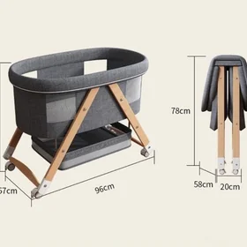 3-in-1 Natuurlijk Babybed 2