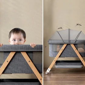 3-in-1 Natuurlijk Babybed 3