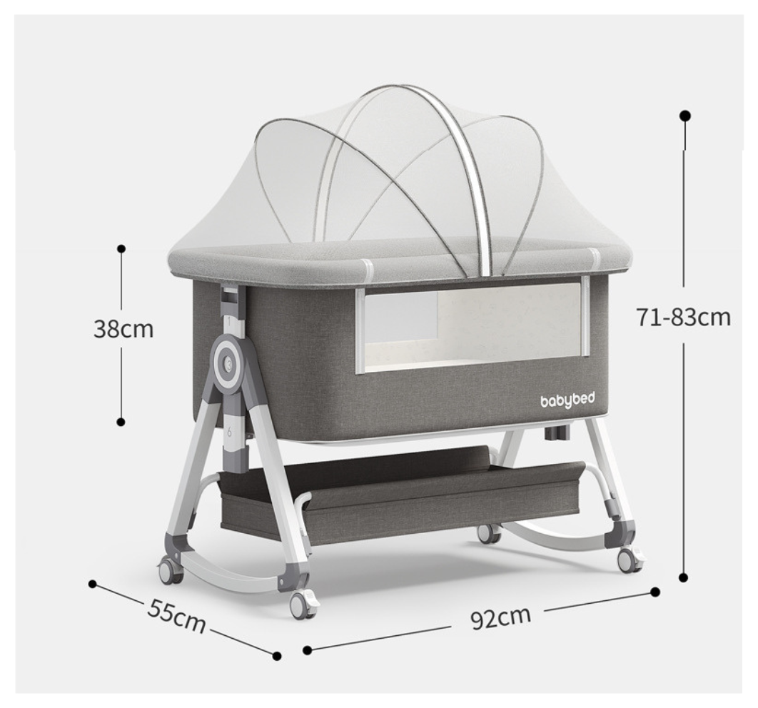 4-in-1 Multifunctioneel Babybed 6