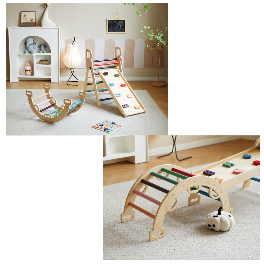 Houten Klimrek 3-in-1 5