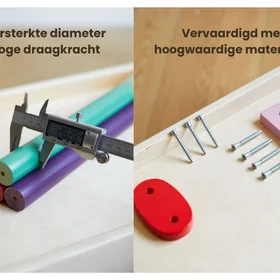 Houten Klimrek 3-in-1 6