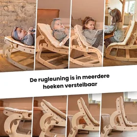 Houten Schommelstoel 2
