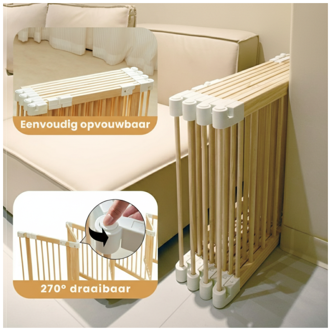 Houten Speelbox 140×140 cm 5