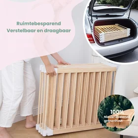 Houten Speelbox 140×140 cm 6