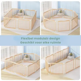 Houten Speelbox 172×172 cm 6