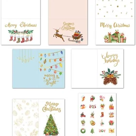 Kerstkaarten Set 3