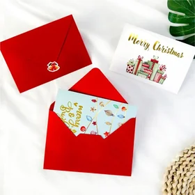 Kerstkaarten Set 4