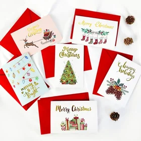 Kerstkaarten Set 5