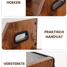 Vinyl LP Opbergrek Wandmodel 2