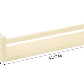 Wandplanken Keukenrek Set van 4 5