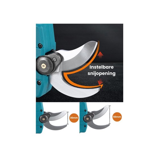 Norvix Elektrische Snoeischaar 30 mm 6